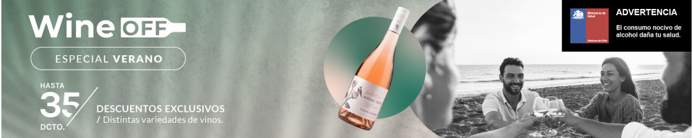 Wine Off Casas del Bosque a precios increíbles por pocos días!