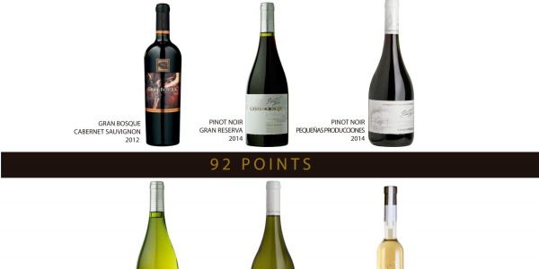 Destacados puntajes para nuestros vinos