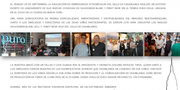 Press Report Evento Asociación N York