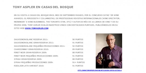 Press Report Tony Aspler