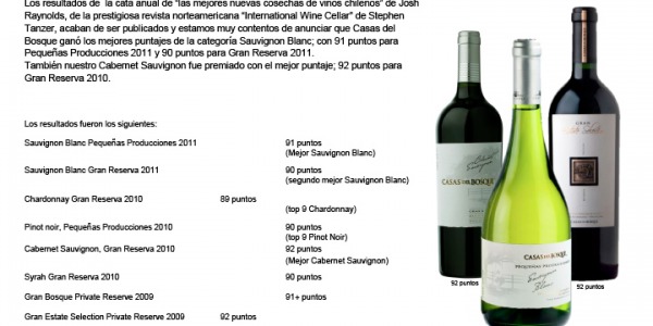 Press Report International Wine Cellar